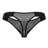 CandyMan 99771 Mesh Thongs Color Black