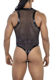 CandyMan 99774 Gladiator Bodysuit Color Black