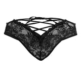 CandyMan 99784 Lace Thongs Color Black