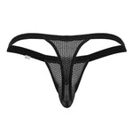 CandyMan 99801 Mesh Thongs Color Black