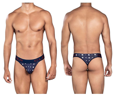 Clever 0918 Bright Star Thongs Color Dark Blue