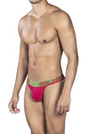 Clever 0924 Cerise Thongs Color Red