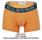 Clever 1578 Coque Boxer Briefs Color Orange