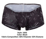 Clever 1602 Oasis Trunks Color Black