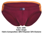 Clever 1681 Two-Tone Bikini Color Grape