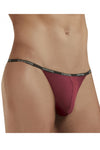 Doreanse 1330-BRD Ribbed Modal T-thong Color Bordeaux