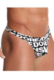 Doreanse 1369-PRN Big Logo Thong Color Printed