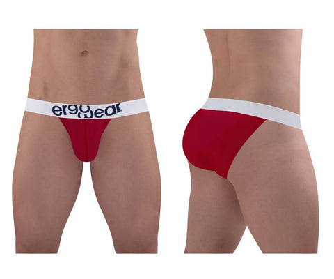 ErgoWear EW1479 MAX COTTON Bikini Color Garnet