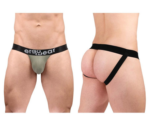 ErgoWear EW1676 MAX FLOW Jockstrap Color Smoke Green