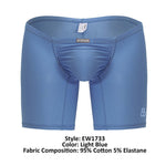 ErgoWear EW1733 FEEL GR8 Cotton Boxer Briefs Color Light Blue