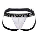 HAWAI 41946T Animal Print Athletic Jockstrap Color Amethyst