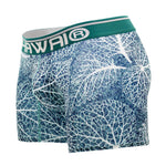 HAWAI 42104 Printed Boxer Briefs Color Green