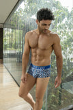 HAWAI 42135 Geometric Mini Trunks Color Royal Blue