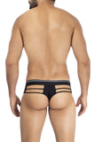 HAWAI 42154 Solid Microfiber Thongs Color Black