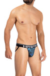 HAWAI 42168 Printed Microfiber Jockstrap Color Royal Blue