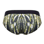 HAWAI 42192 Printed Microfiber Hip Briefs Color Military Green