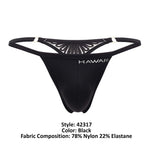 HAWAI 42317 Microfiber Thongs Color Black