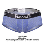 HAWAI 42431 Printed Briefs Color Blue