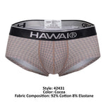 HAWAI 42431 Printed Briefs Color Cocoa