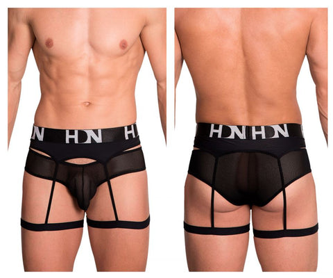 Hidden 953 Garterbelt Briefs Color Black