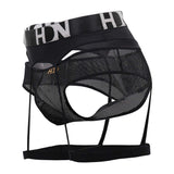 Hidden 953 Garterbelt Briefs Color Black