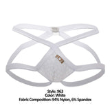 Hidden 963 Mesh Jockstrap Color White