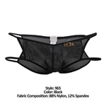 Hidden 965 Open Side Briefs Color Black