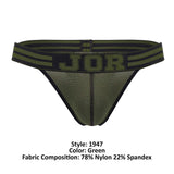 JOR 1947 College Thongs Color Green