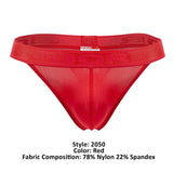 JOR 2050 Element Thongs Color Red