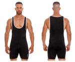 JOR 2133 Fighter Bodysuit Color Black