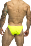 JUSTIN+SIMON XSJ01 Classic Bikini Color Neon Green