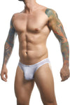 JUSTIN+SIMON XSJ01 Classic Bikini Color White Mesh