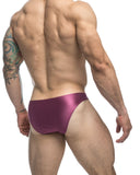 JUSTIN+SIMON XSJ01 Classic Bikini Color Wine