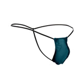 JUSTIN+SIMON XSJ02 Classic G-String Bulge Color Opal Green