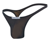 JUSTIN+SIMON XSJ03 Classic Thongs Color Black Mesh