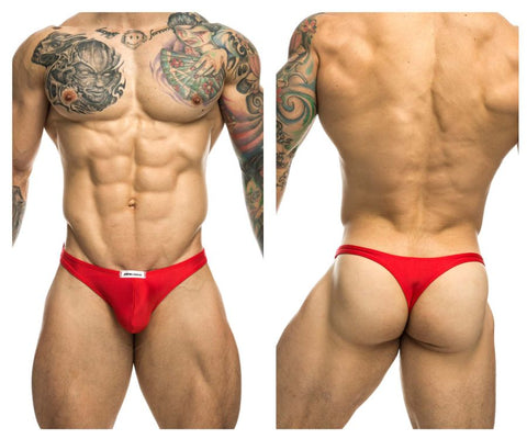 JUSTIN+SIMON XSJ03 Classic Thongs Color Red