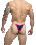 JUSTIN+SIMON XSJ12 Bikini One Color Royal Blue