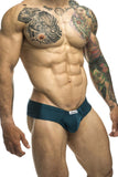 JUSTIN+SIMON XSJ22 Cheek Briefs Color Opal Green