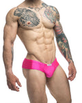 JUSTIN+SIMON XSJ22 Cheek Briefs Color Pink