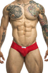 JUSTIN+SIMON XSJ22 Cheek Briefs Color Red