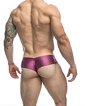 JUSTIN+SIMON XSJ22 Cheek Briefs Color Wine