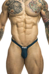 JUSTIN+SIMON XSJBU02 Bulge Thongs Color Opal Green