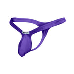 JUSTIN+SIMON XSJBU02 Bulge Thongs Color Purple