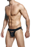 MaleBasics DMBL04 DNGEON Peakaboo Jockstrap Color Black