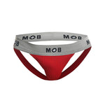 MaleBasics MBL107 MOB Classic Fetish Jock 3 Inches Jockstrap Color Red