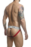 MaleBasics MBL107 MOB Classic Fetish Jock 3 Inches Jockstrap Color Red