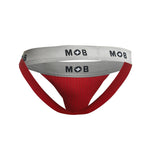 MaleBasics MBL107 MOB Classic Fetish Jock 3 Inches Jockstrap Color Red