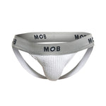 MaleBasics MBL107 MOB Classic Fetish Jock 3 Inches Jockstrap Color White