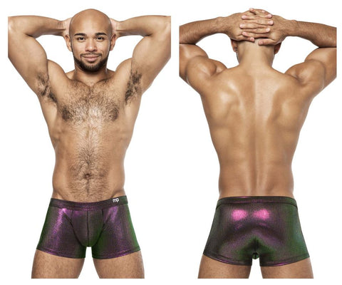 Male Power 143-277 Hocus Pocus Uplift Mini Short Color Purple