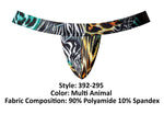 Male Power 392-295 Go Wild Sport Jock Color Multi Animal